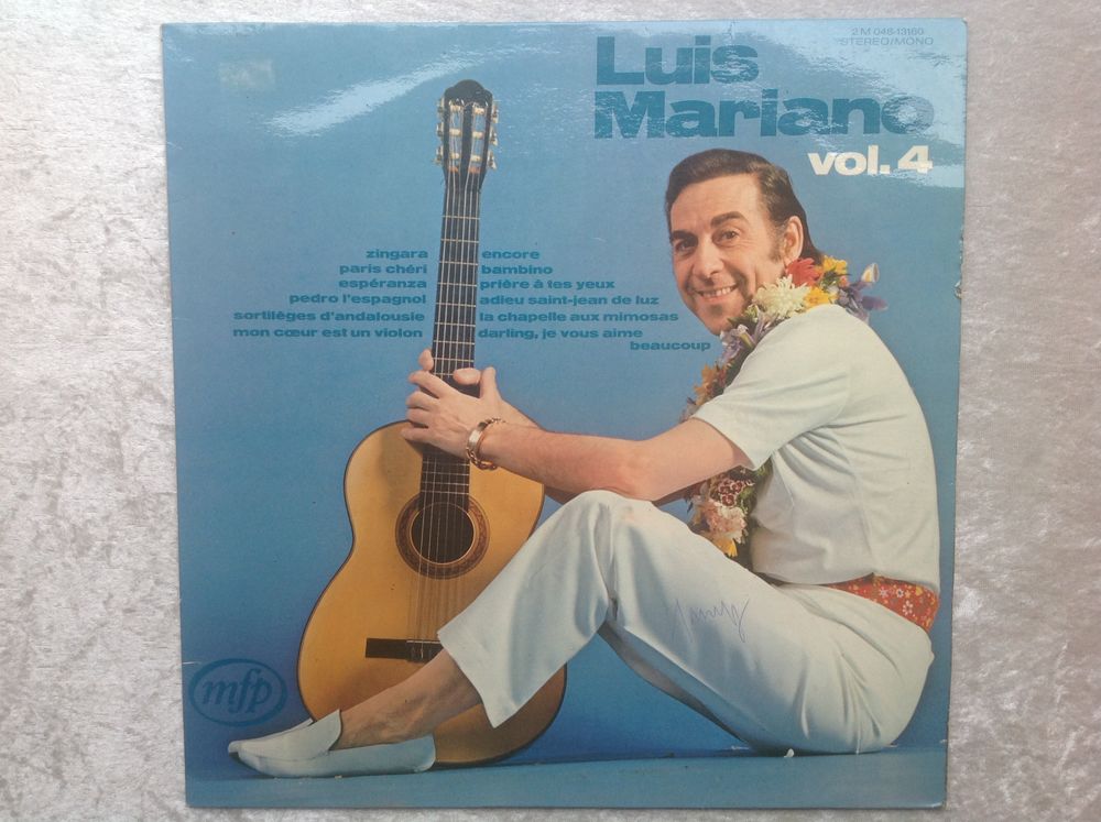 LUIS MARIANO VOLUME 4 VINYLE 33T Envoi Possible
CD et vinyles