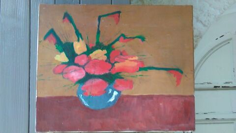 Tableau original sign� OP dimensions 41x33cm 10 Roquefort-les-Pins (06)