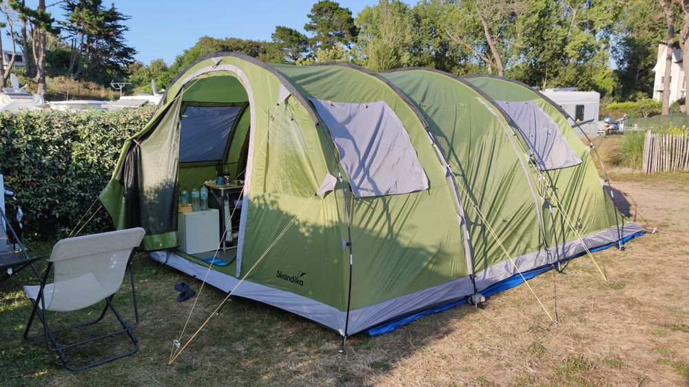 Toile de tente tunnel Skandika Gotland 5 Cuisine