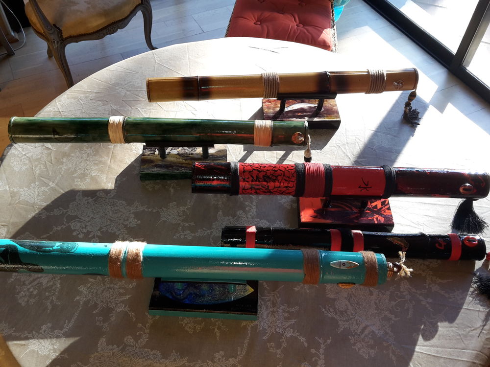 EXCLUSIF Etuis Customis&eacute;s en Bambou pour Cannes &agrave; P&ecirc;che Sports