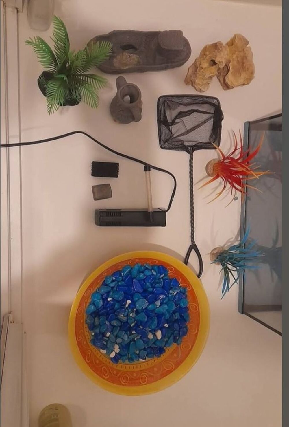 Aquarium 20L Dim: Largeur 20cm longueur 41cm Meubles