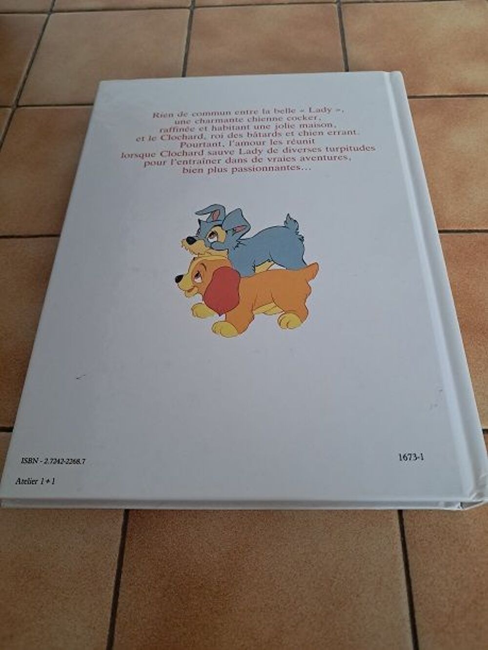 Livre Disney vintage belle et le clochard anime manga ancien Livres et BD