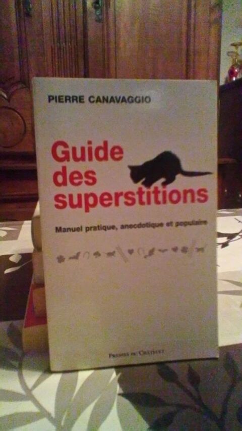 Livre : guide des superstitions  10 Avermes (03)
