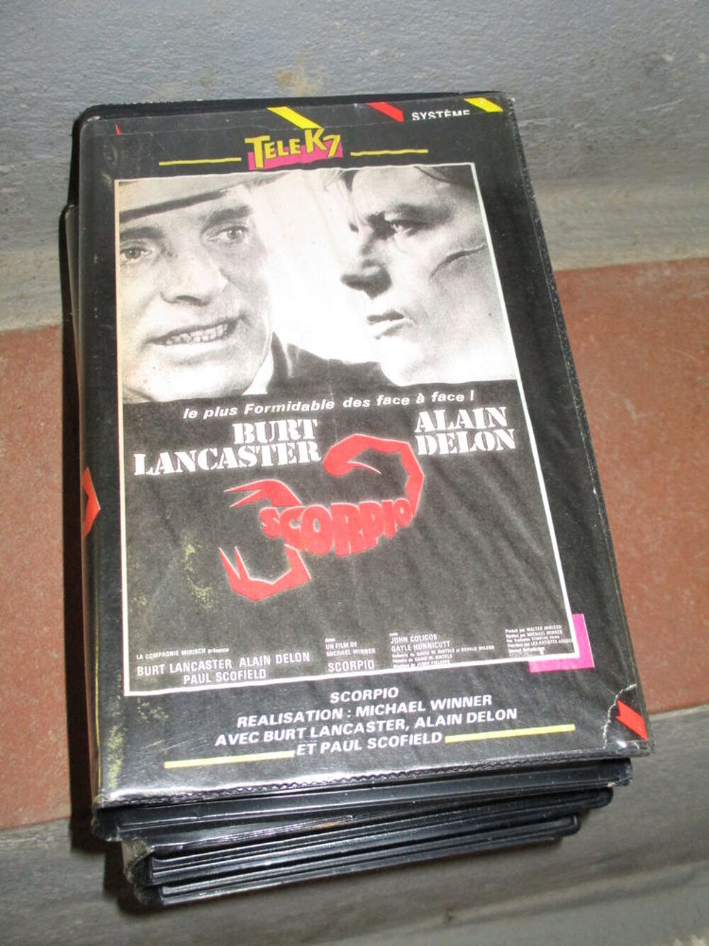 Diverses cassettes VHS &agrave; regarder ou bricolage vintage Photos/Video/TV