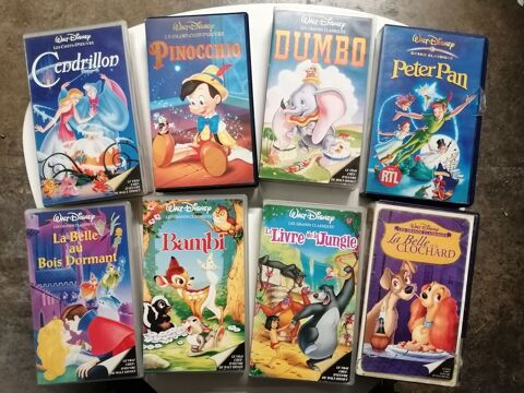 vidéos cassettes Walt Disney 40 Valbonne (06)