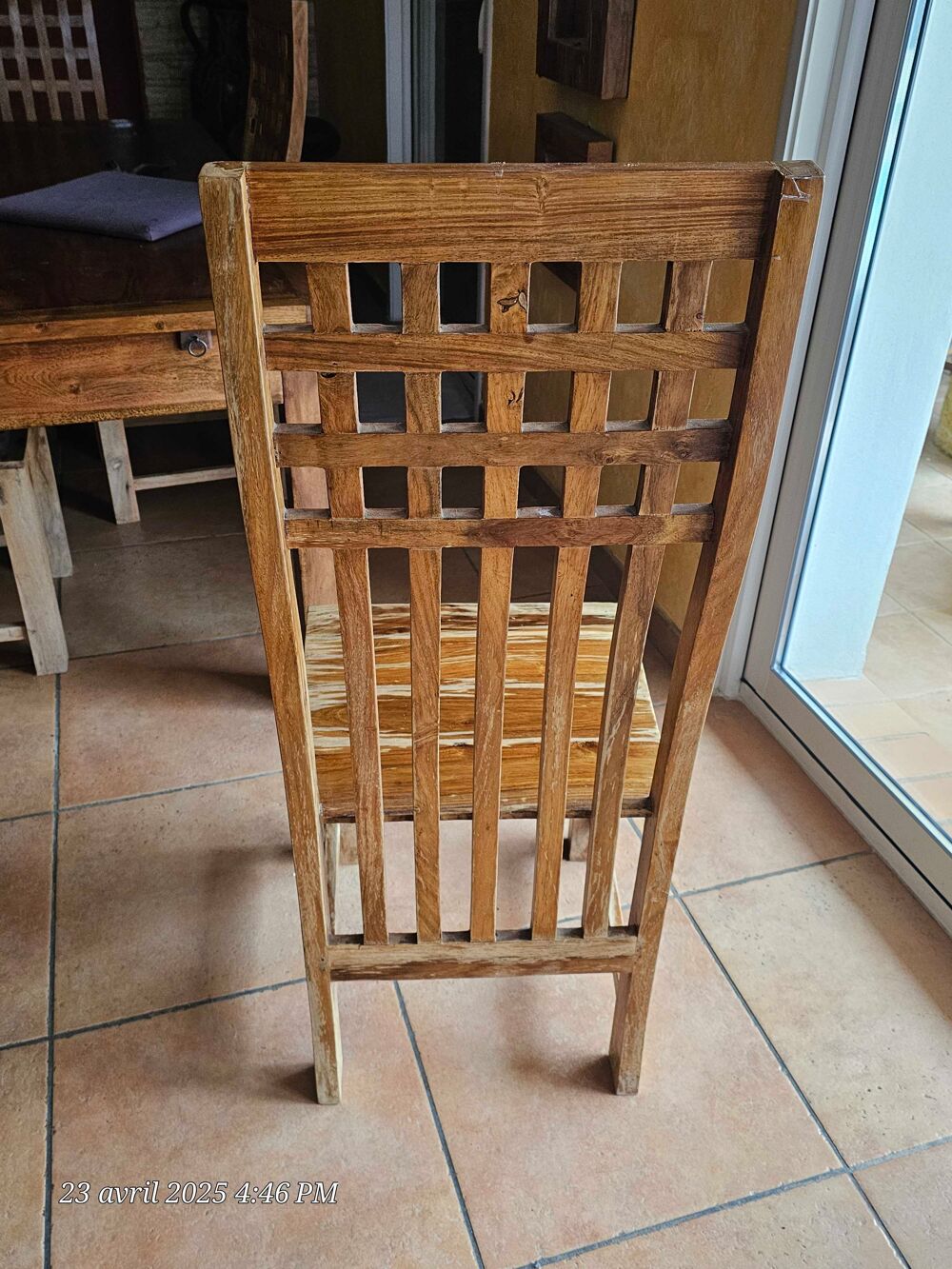 4 chaises en palissandre Meubles