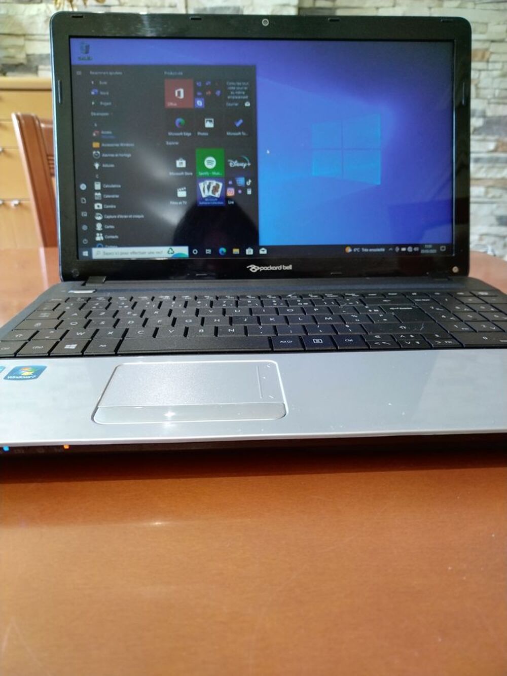 PC PORTABLE PACKARD BELL i3 8Go SSD 120 Go R2573 Matériel informatique