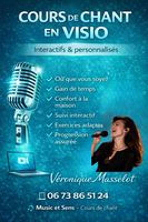   Cours de chant en visio 