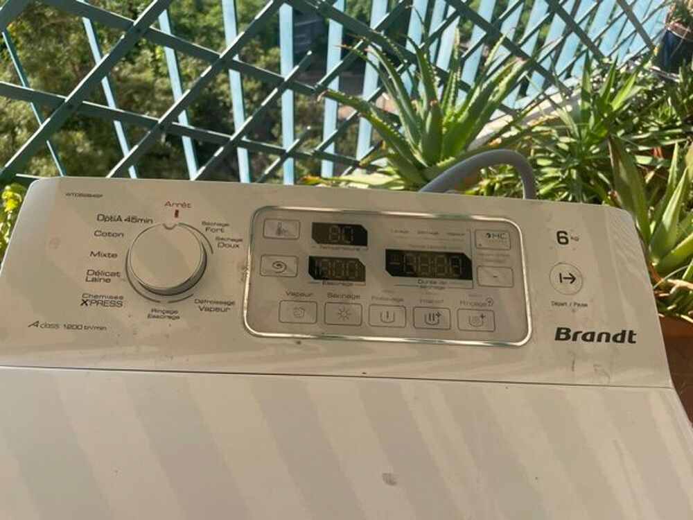  lave linge/s&eacute;chant Brant 
Electroménager