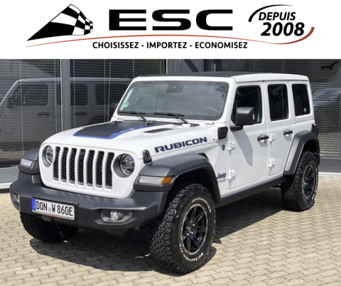 Jeep Wrangler Unlimited 4xe 2.0 l T 380 ch PHEV 4x4 BVA8 Rubicon 2022 occasion Lille 59000
