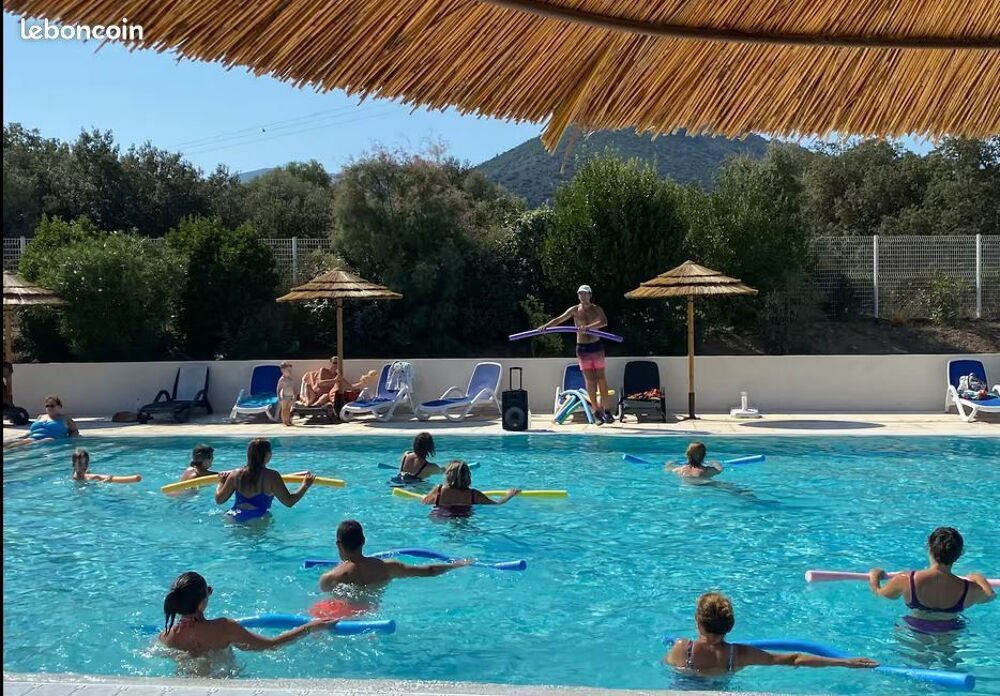   Prox L'ILE ROUSSE, villa en bord de mer 2 chambres clim pisc Corse, Lozari (20226)