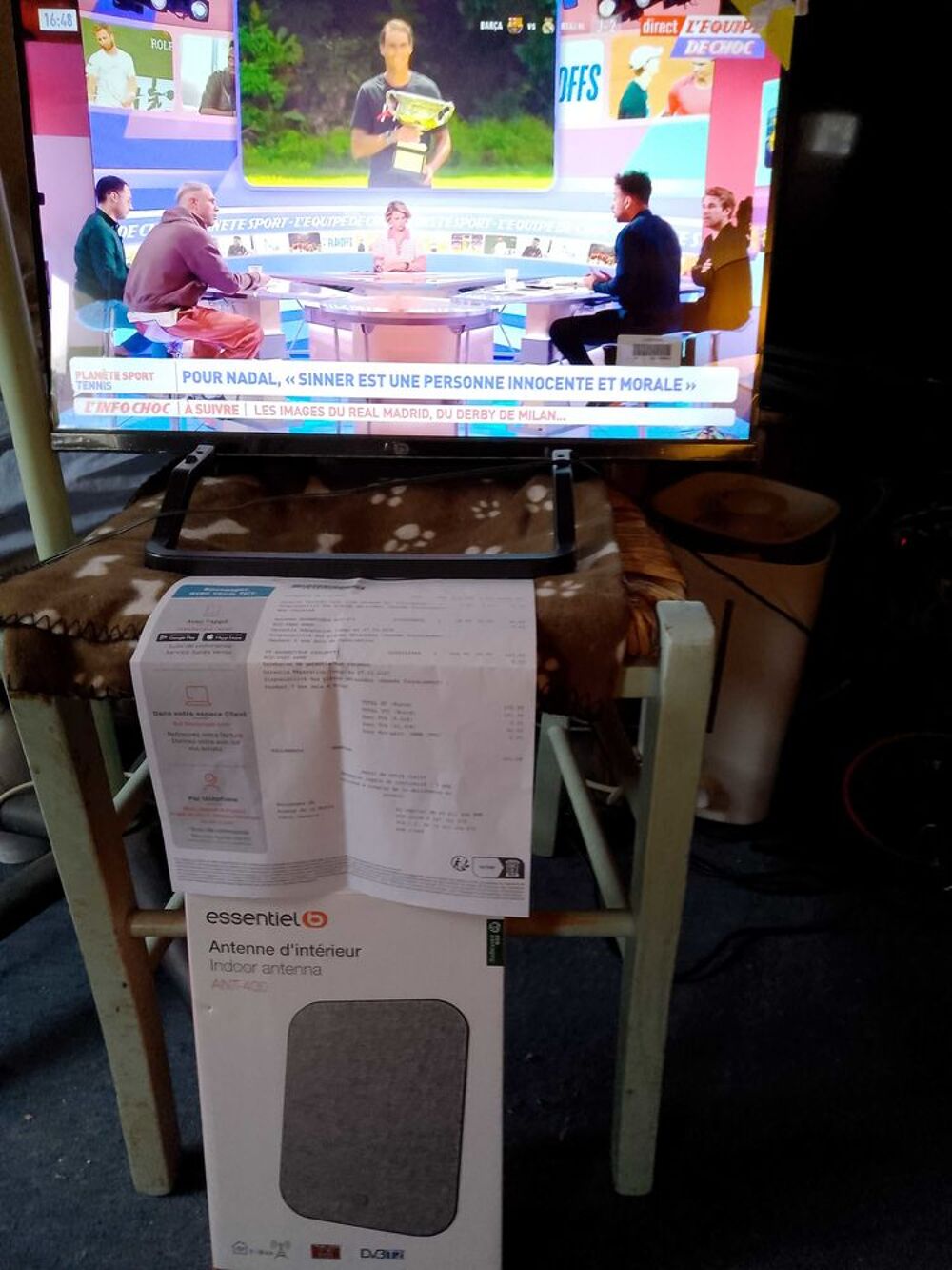tv 24 pouce avec antenne int. Electromnager