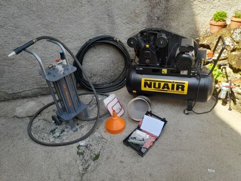 VENDS SABLEUSE - AEROGOMMEUSE BB7 PRO + COMPRESSEUR 100L 1600 La Trimouille (86)