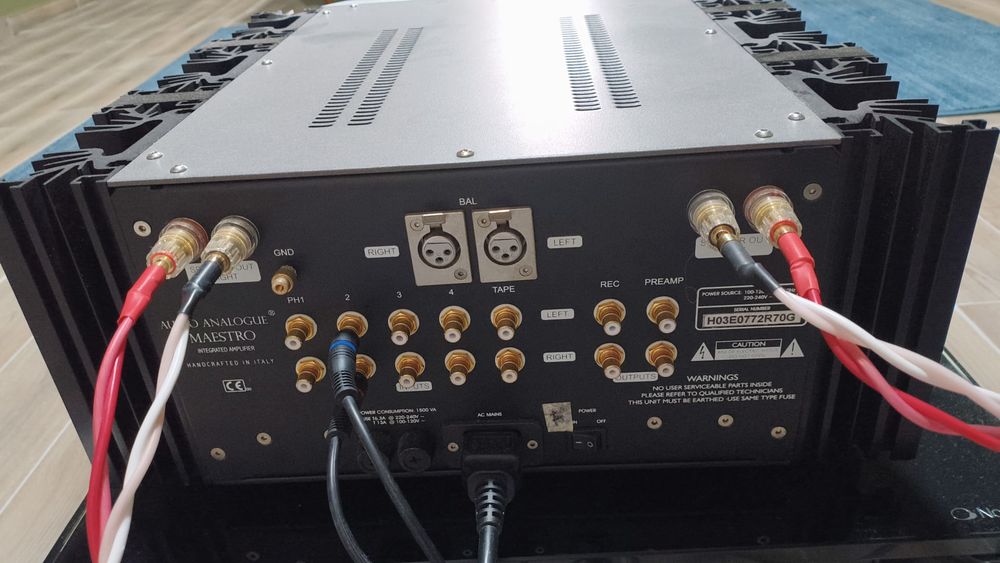 High End Integrated Amplifier Audio Analogue Maestro 150 Photos/Video/TV