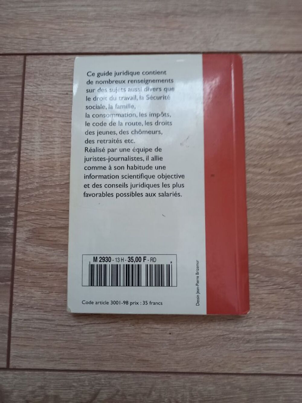 Livre le guide juridique 1998 Livres et BD