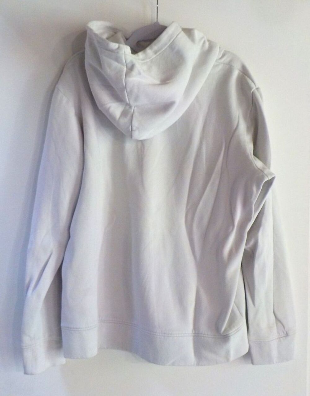 SWEAT JACK &amp; JONES BLANC A CAPUCHE TAILLE L Vêtements