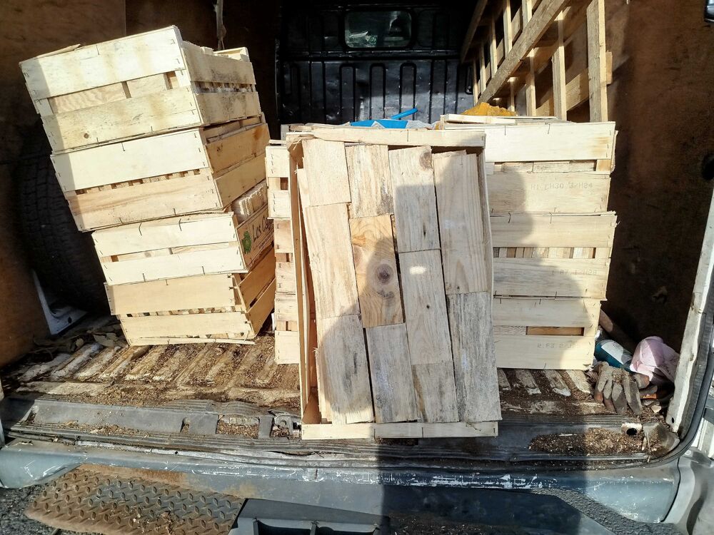 cagette de bois EPICEA hyper sec naturel donc non trait&eacute; Bricolage