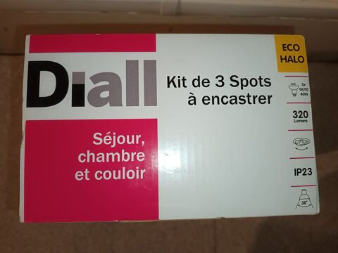 Kit de 3 spots à encastrer DIALL Villenave-d'Ornon (33)