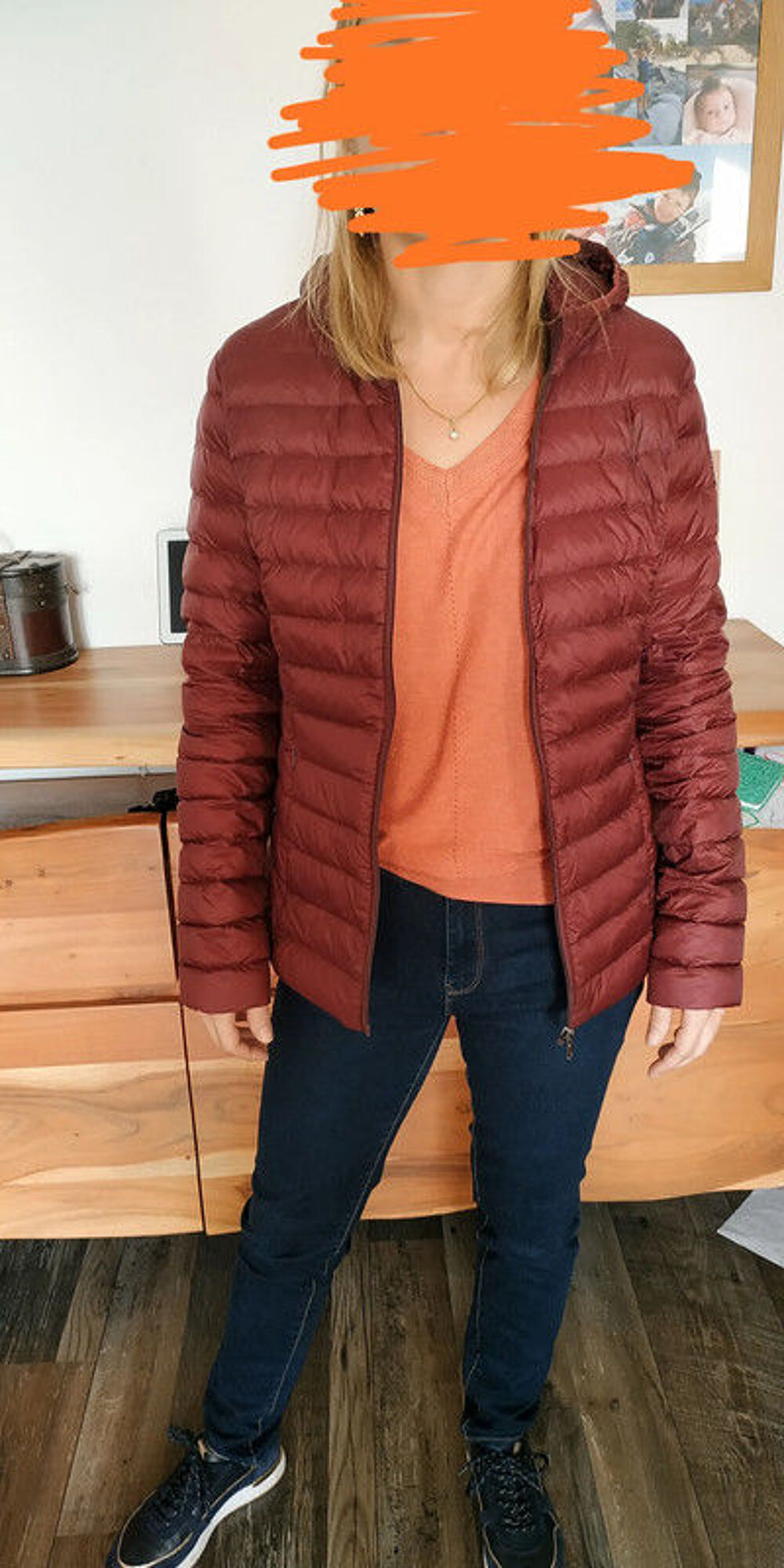 Doudoune Jott femme bordeaux t S tbe Vêtements