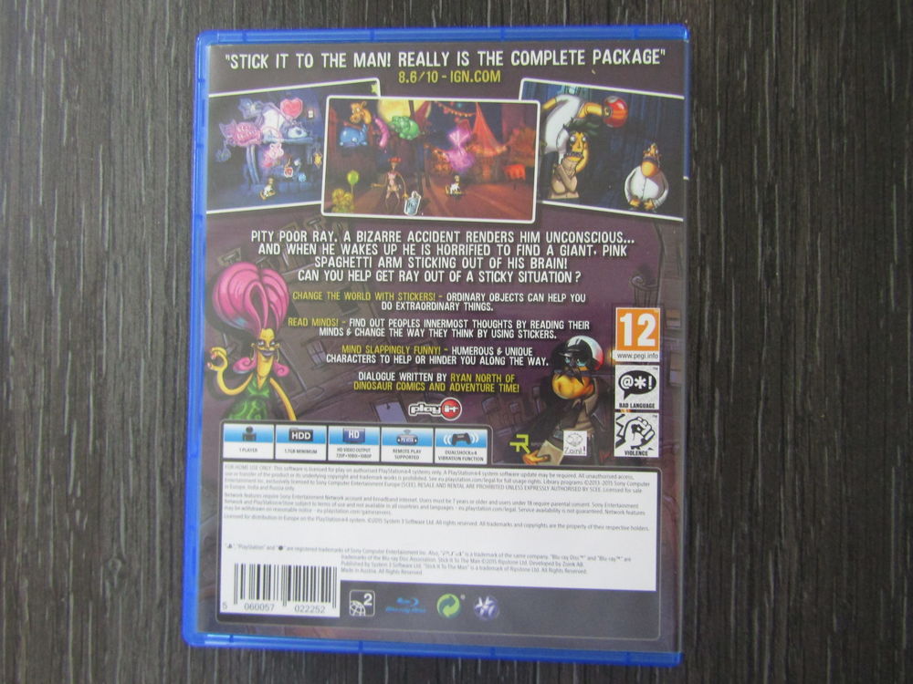 Stick it to the man Consoles et jeux vidéos