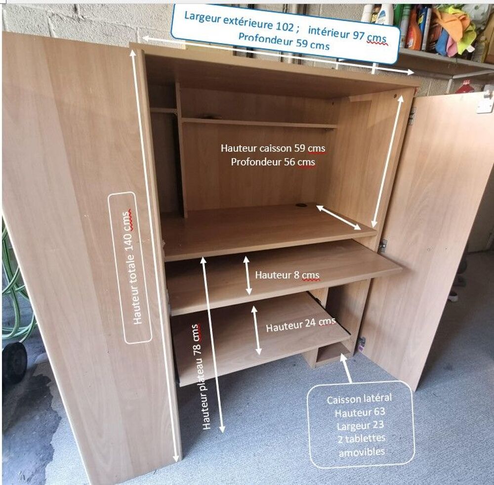 Secr&eacute;taire ou meuble TV ? Meubles