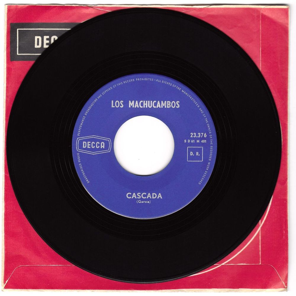 LOS MACHUCAMBOS -45t JUKE BOX- LA BAMBA / CASCADA -Belg.BIEM CD et vinyles