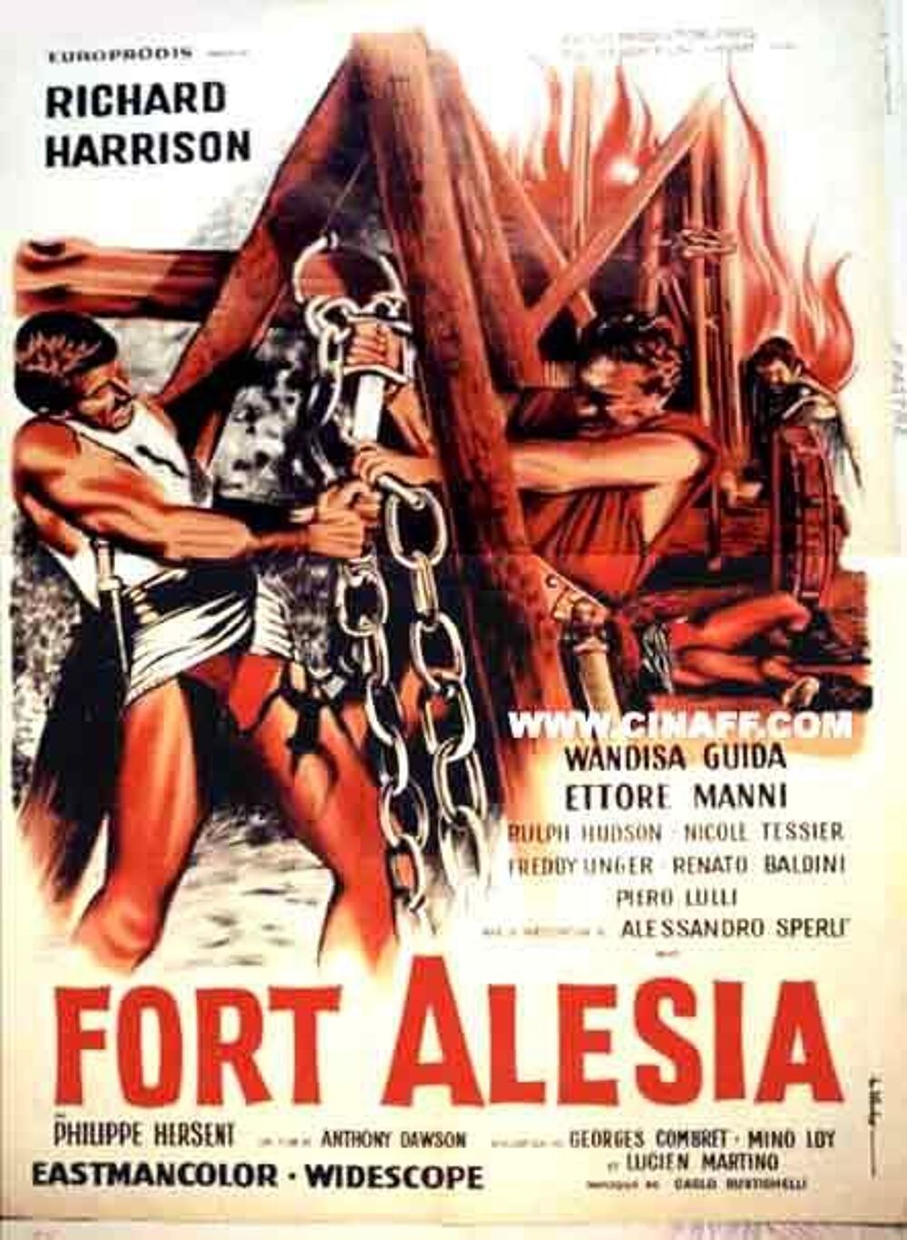 FORT ALESIA avec richard harrison DVD et blu-ray