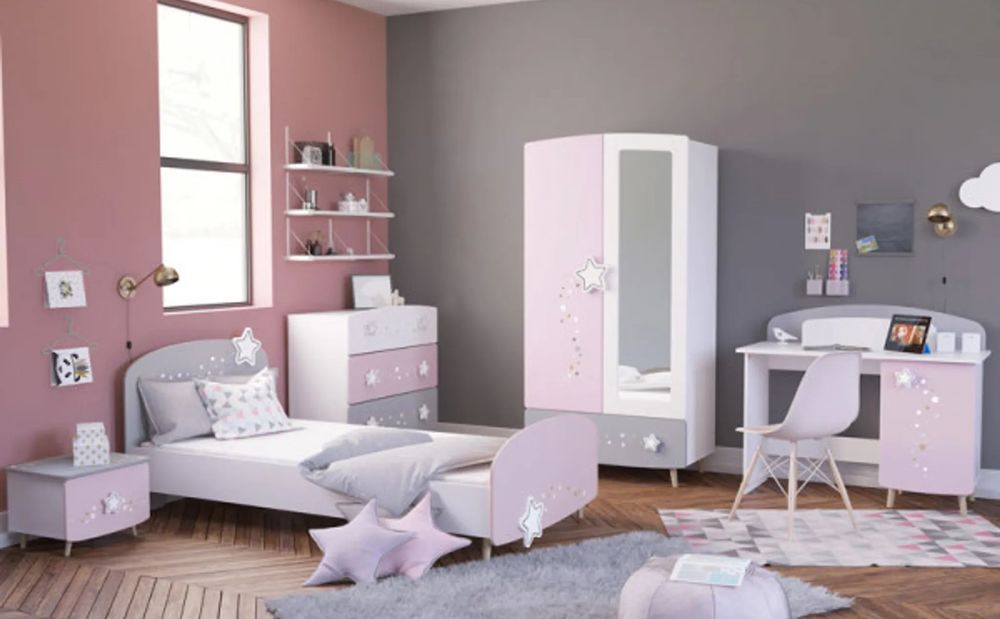 Ensemble de 2 meubles assortis Stellar chambre enfant Mobilier enfants