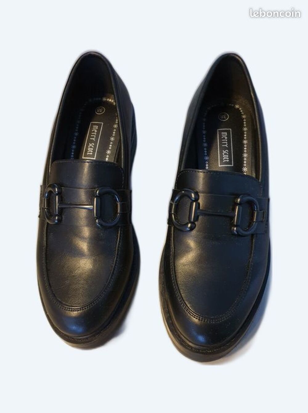 Chaussures femme noires en cuir Chaussures