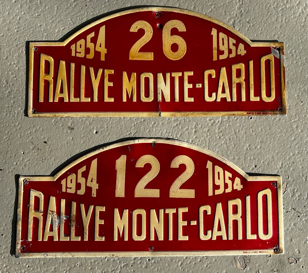 OBJETS DE RALLYES ANCIENS 
