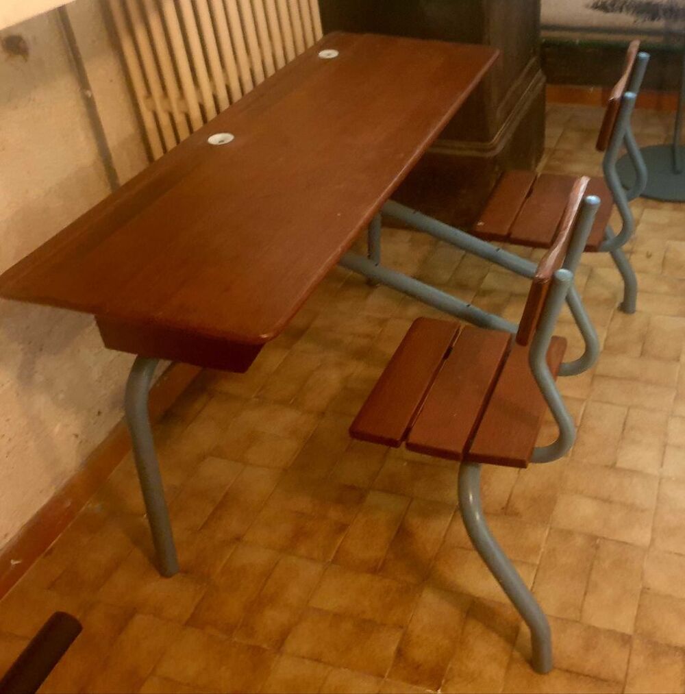 bureau double &eacute;colier Meubles