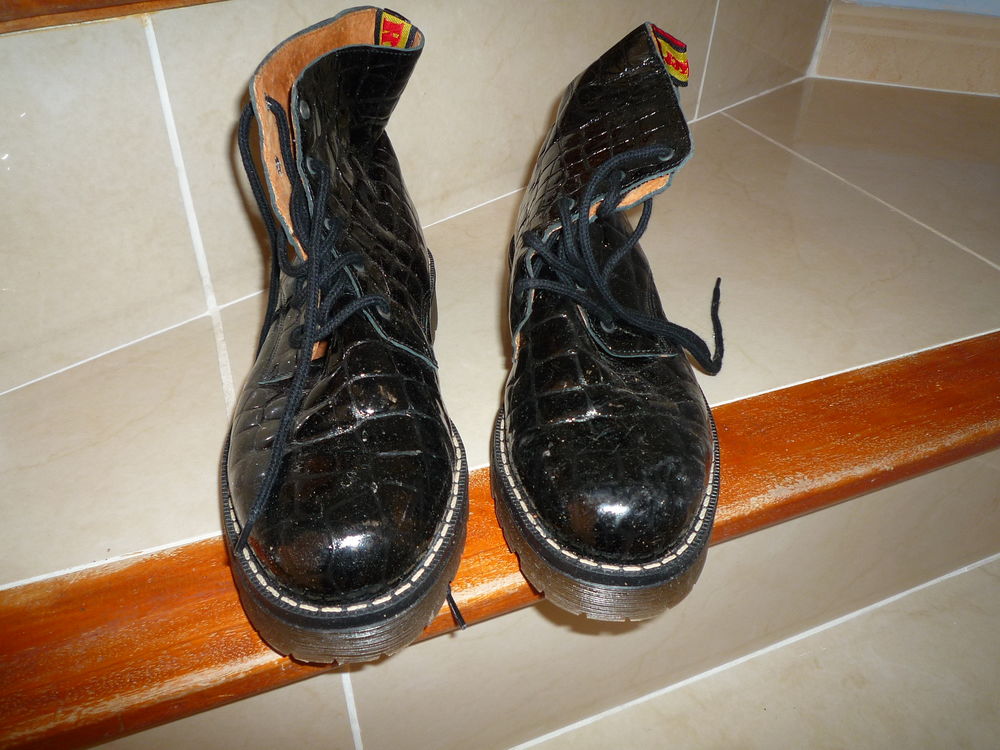 chaussures montantes mixtes noires t40 rockers Chaussures