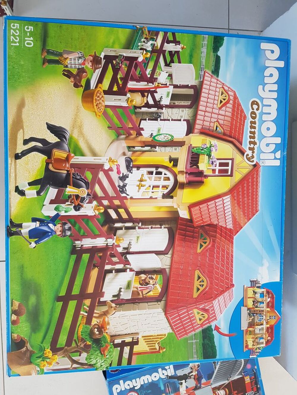 Bo&icirc;te playmobil ranch chevaux country 5221 Jeux / jouets