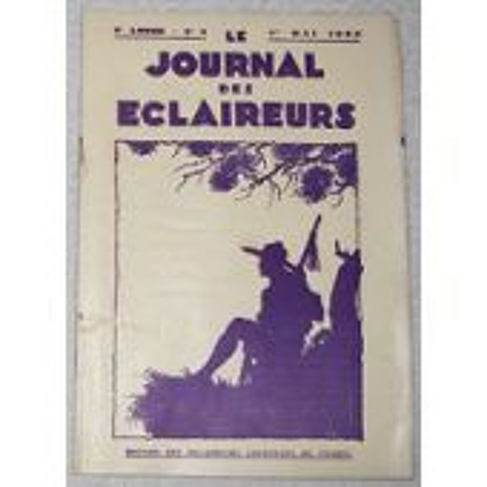 Revue Le journal des &eacute;claireurs 1929 - 1930 Livres et BD