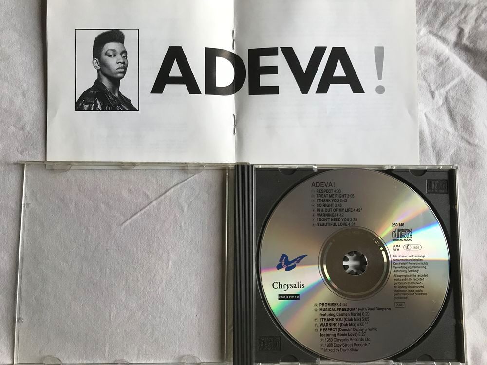 CD Adeva - Adeva! CD et vinyles