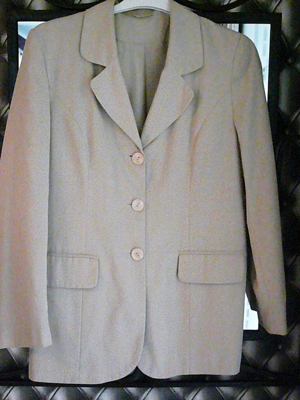 Blazer beige T38 Vêtements
