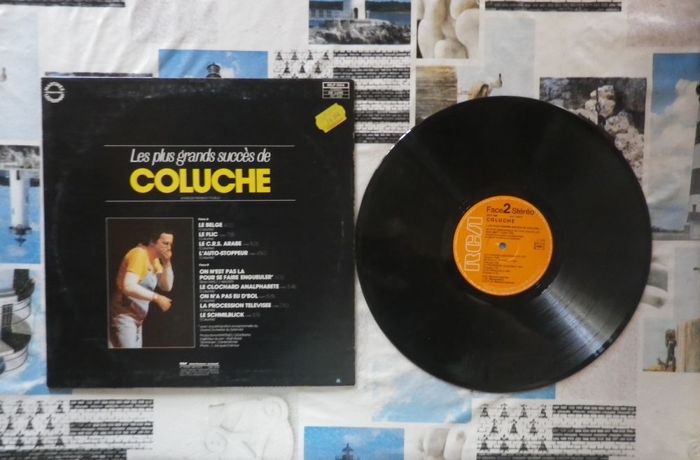 COLUCHE "Le Belge" Vynil 33T CD et vinyles