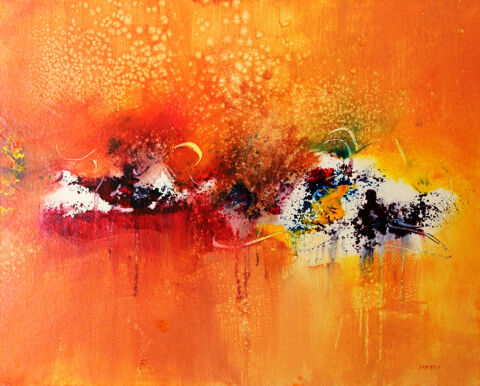 GEORGES NGUYEN VAN TO   NON FIGURATIF   1350 Aubagne (13)