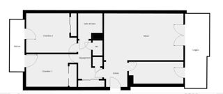  Appartement � vendre 3 pi�ces 65 m� La roquette-sur-siagne