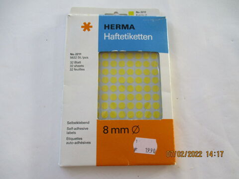 étiquettes herma 15 Malzéville (54)