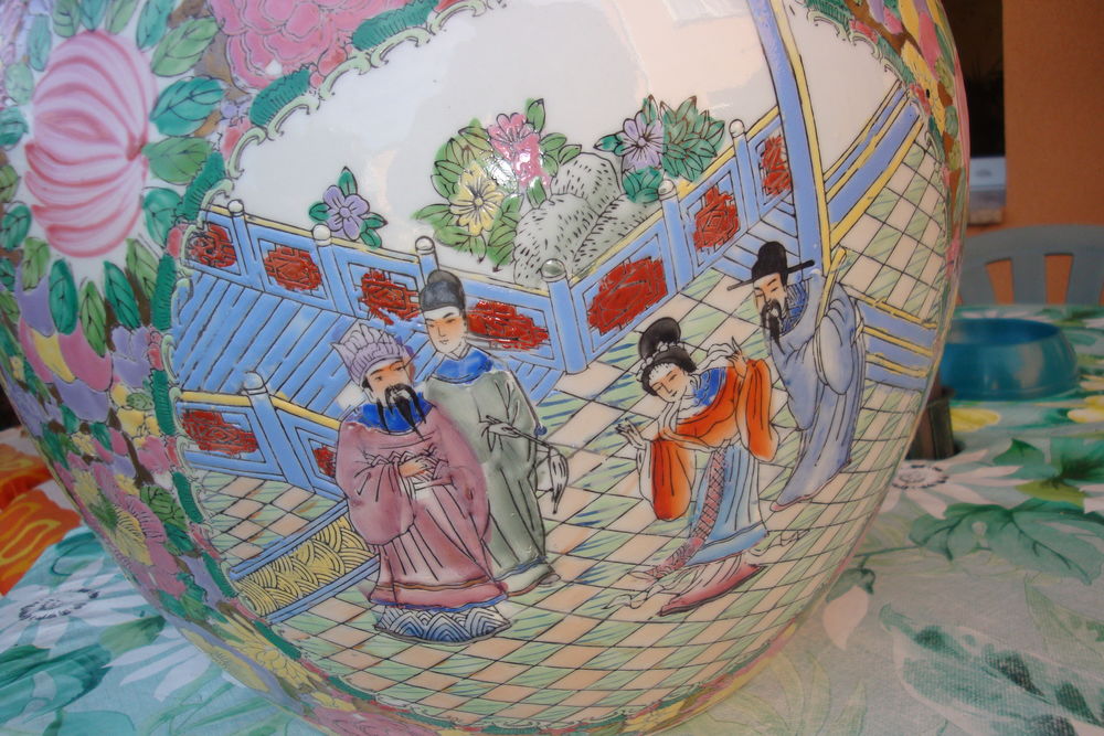 Cache-pot chinois Décoration