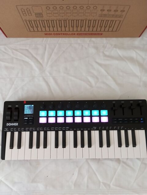 Clavier synthé sons intégrés 37 touches , avec contrôleur Mi Orleans (45)