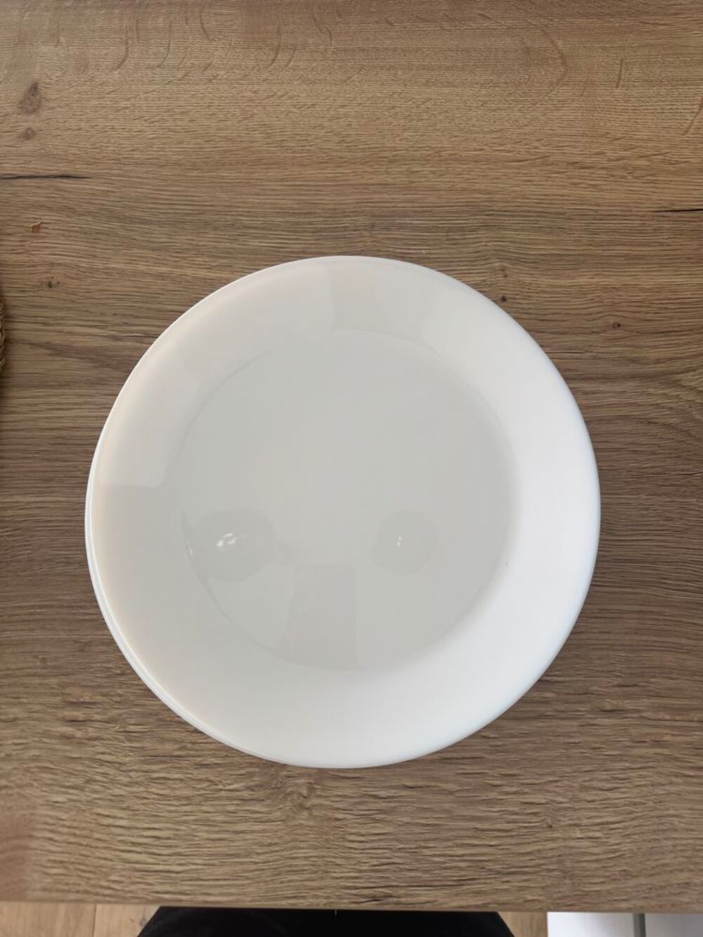 Assiettes blanches classique Cuisine