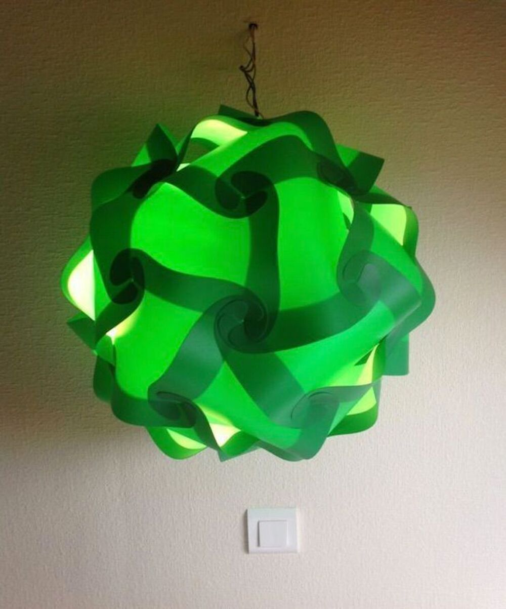 LAMPE PUZZLE AMBiENCE VERTE 40 cm DIAM&Egrave;TRE
Décoration