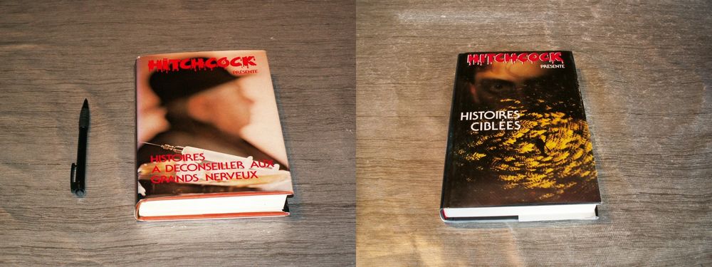 2 gros livres HITCHCOCK France Loisirs
Livres et BD
