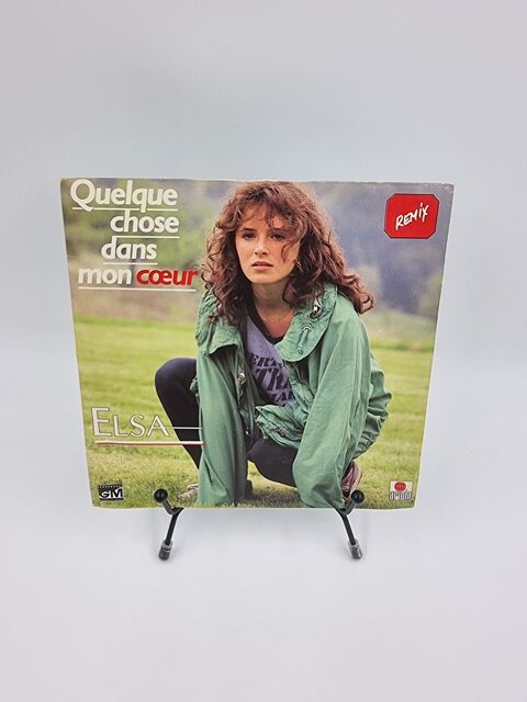 Vinyle 45 tours Elsa : Quelque Chose dans mon C?ur 1 Vulbens (74)