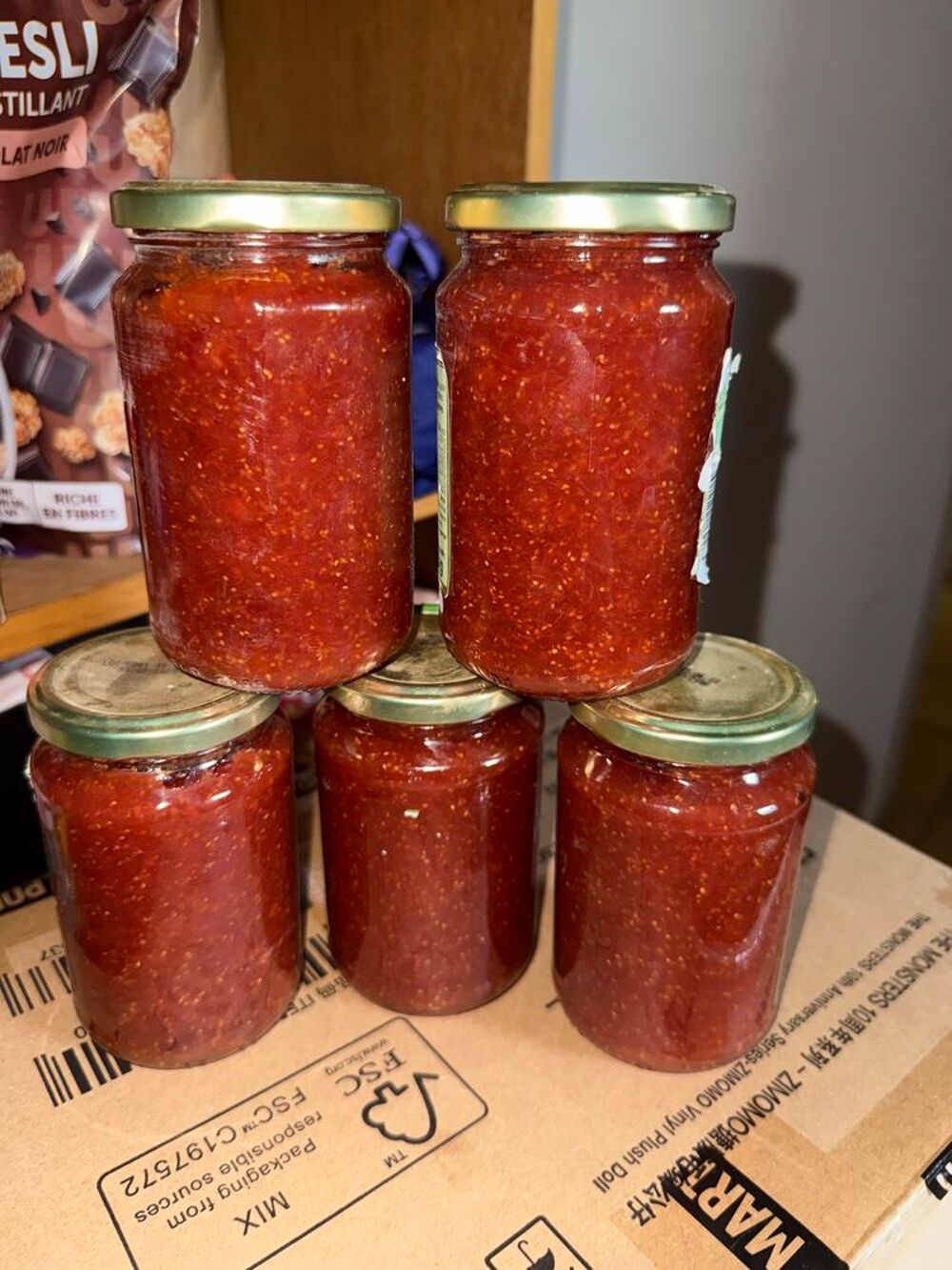 Pot de confiture de figues Jardin