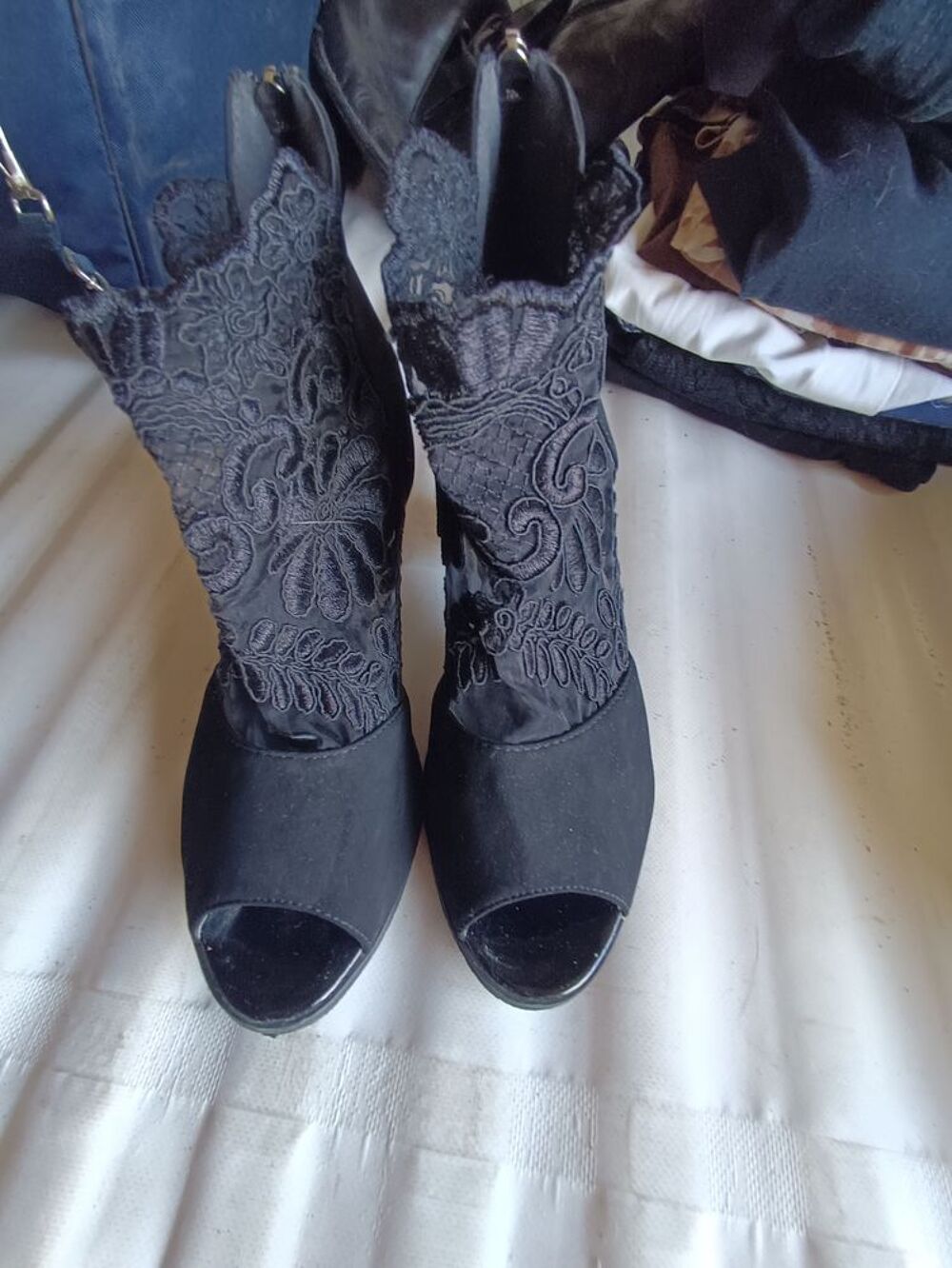 Bottines dentelle hot sale
