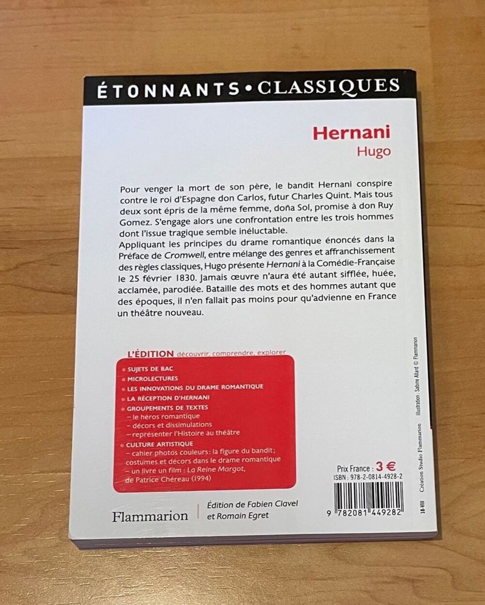 Hernani - Victor Hugo Livres et BD