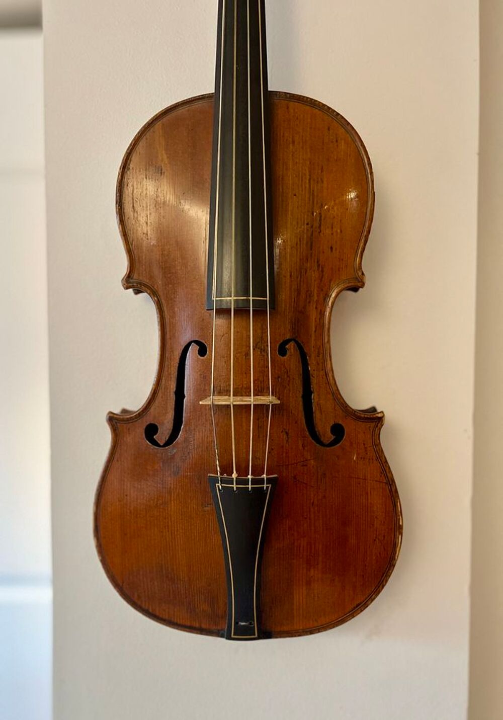 Violon 4/4 ancien: fran&ccedil;ais 18&egrave; Instruments de musique